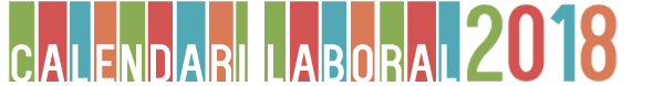 Calendari Laboral 2018